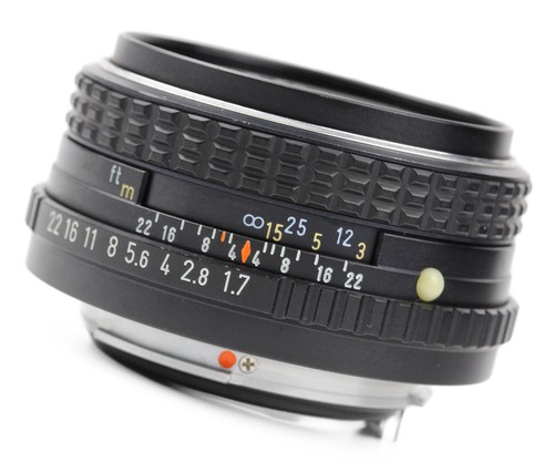 Smc pentax 50mm - f1.7, k
