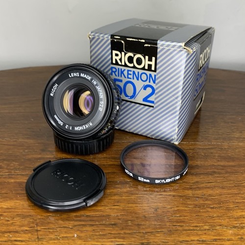 Ricoh rikenon 50mm - rikenon, pentax