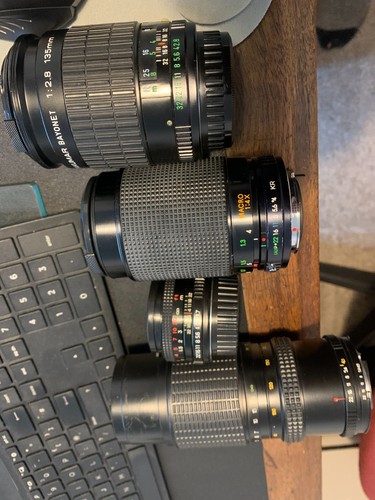 Pentax mount and one nikon - and,