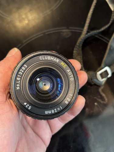 Clubman auto 28mm 2 8 - mc, f/2.8