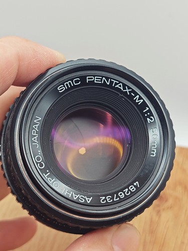 Pentax 50mm smc manual - m,