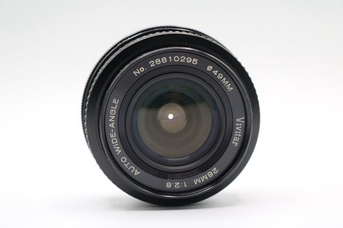 Vivitar 28mm wide angle - 28mm, f/2.8