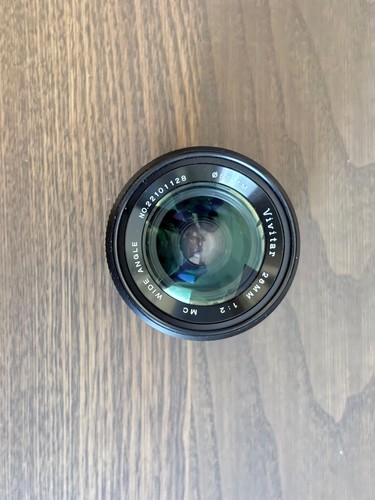 Vivitar 28mm 0 - f/2.0, wide