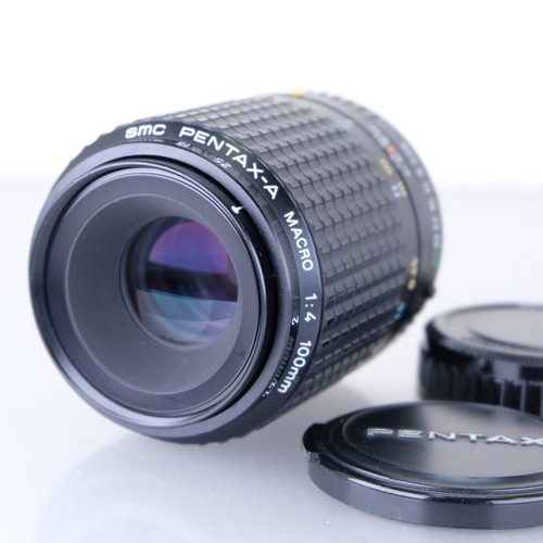 Pentax 100mm macro - f/4,