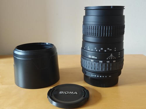Sigma 100 300mm zoom lens - sigma, af
