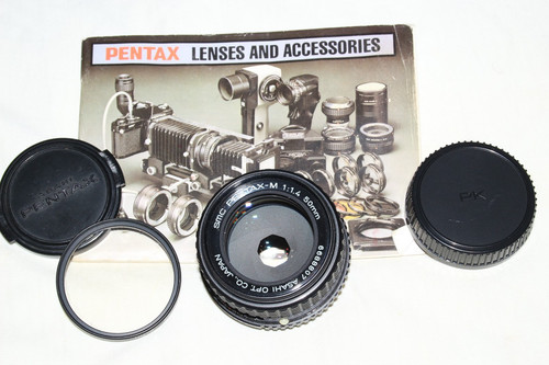 Smc pentax 50mm 4 - 50mm, f1.4