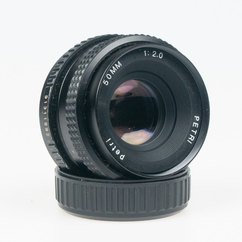 Petri 50mm lens - f2,