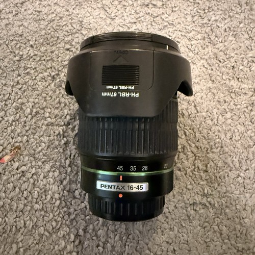 Pentax zoom 45mm - da, 16-45mm