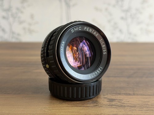 Asahi smc pentax 55mm 8 - f/1.8, pk
